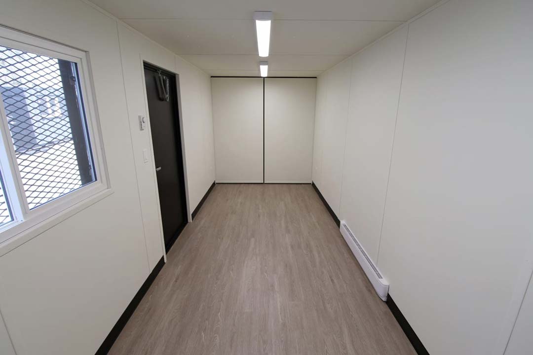 20&rsquo; Office CUBE &ndash; Vinyl Drywall Finished - Container Express Services PTY LTD