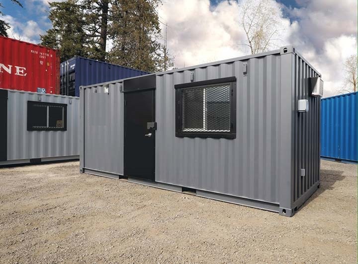 20&rsquo; Office CUBE &ndash; Wood Finished - Container Express Services PTY LTD