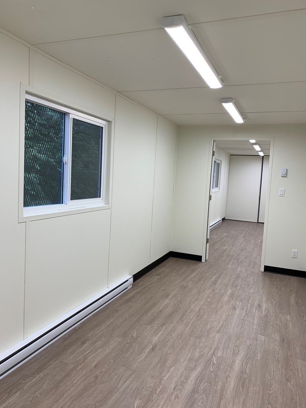 40&rsquo;HC Office CUBE &ndash; Vinyl Drywall Finished - Container Express Services PTY LTD