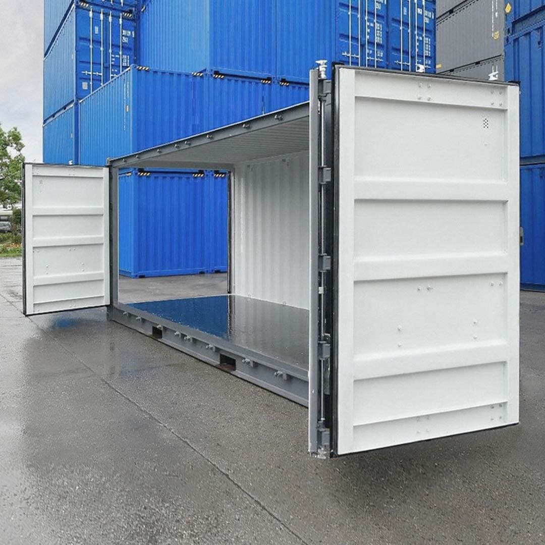 20&rsquo; New (1-trip) &ldquo;Openside&rdquo; Shipping Container - Container Express Services PTY LTD