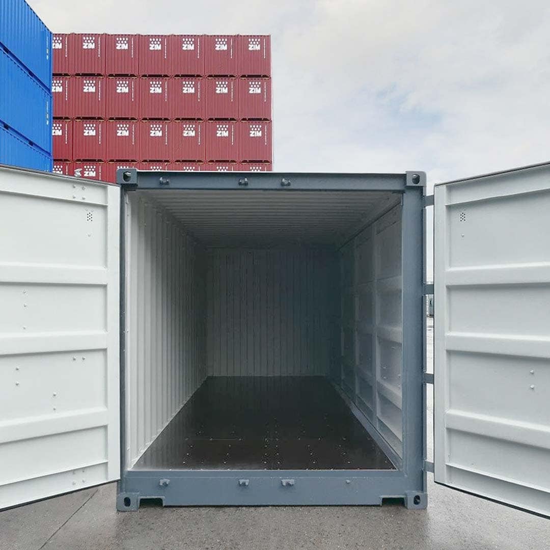 20&rsquo; New (1-trip) &ldquo;Openside&rdquo; Shipping Container - Container Express Services PTY LTD
