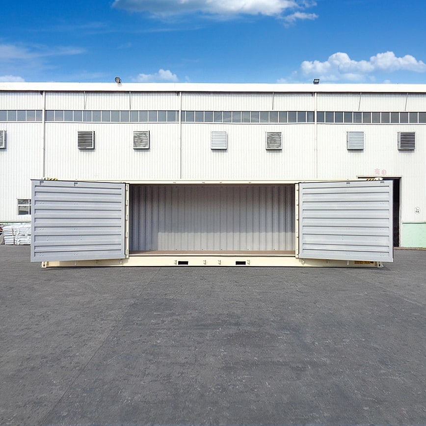 40&rsquo;HC New (1-trip) &ldquo;Openside&rdquo; Shipping Container - Container Express Services PTY LTD