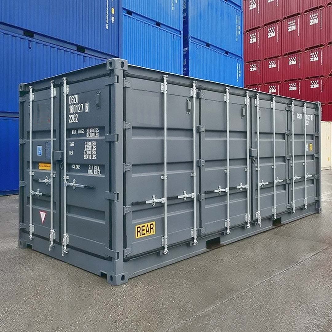 20&rsquo; New (1-trip) &ldquo;Openside&rdquo; Shipping Container - Container Express Services PTY LTD