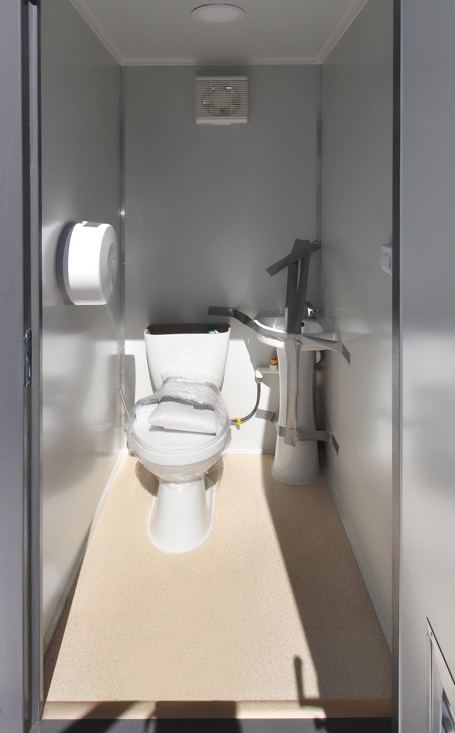 M&B | Double Stall Portable Washroom - Container Express Services PTY LTD