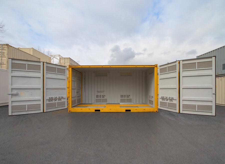 20&rsquo;HC Openside Containment Cube - Container Express Services PTY LTD