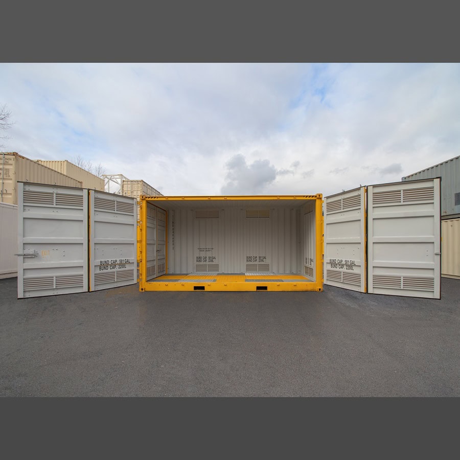 20&rsquo;HC Openside Containment Cube - Container Express Services PTY LTD