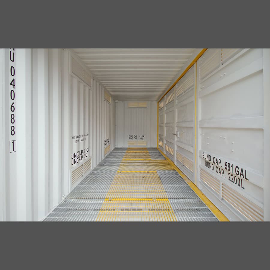 20&rsquo;HC Openside Containment Cube - Container Express Services PTY LTD