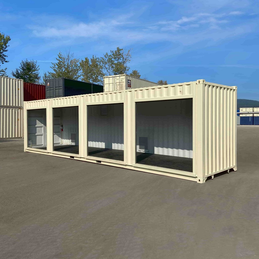 40&rsquo;HC &ldquo;CONTAINMENT CUBE&rdquo; with 4 x Roll Up Doors - Container Express Services PTY LTD