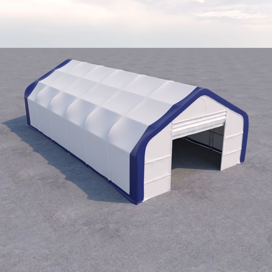 Dual Truss Storage Shelter (30&prime; x 60&prime; x 20&prime;) - Container Express Services PTY LTD