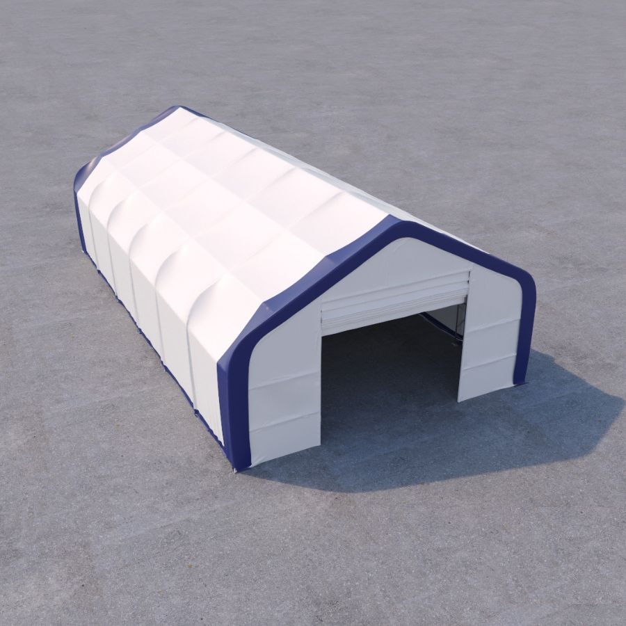 Dual Truss Storage Shelter (30&prime; x 60&prime; x 20&prime;) - Container Express Services PTY LTD