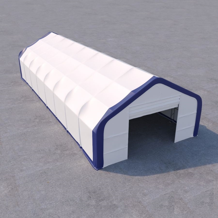 Dual Truss Storage Shelter (30&prime; x 80&prime; x 20&prime;) - Container Express Services PTY LTD