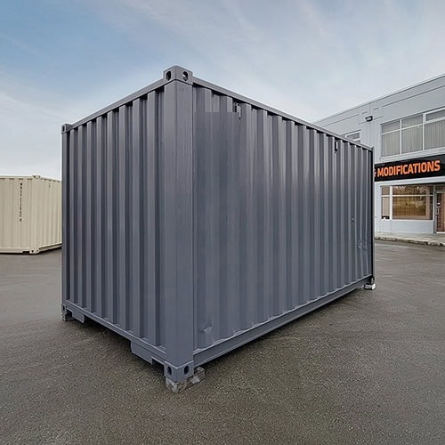 15&prime; &ldquo;Cut Down&rdquo; Used Container + Rollup - Container Express Services PTY LTD