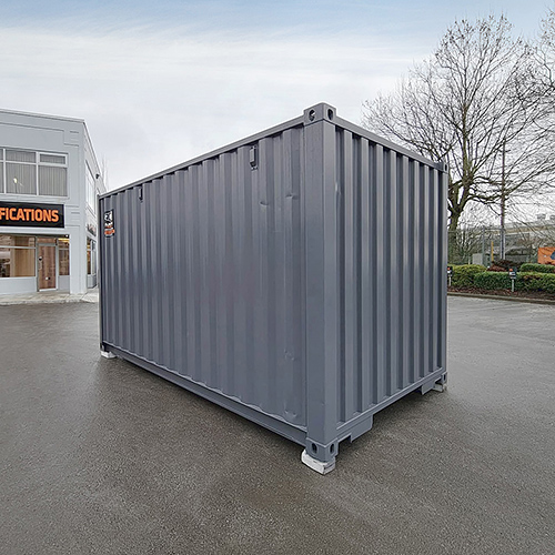 15&prime; &ldquo;Cut Down&rdquo; Used Container + Rollup - Container Express Services PTY LTD