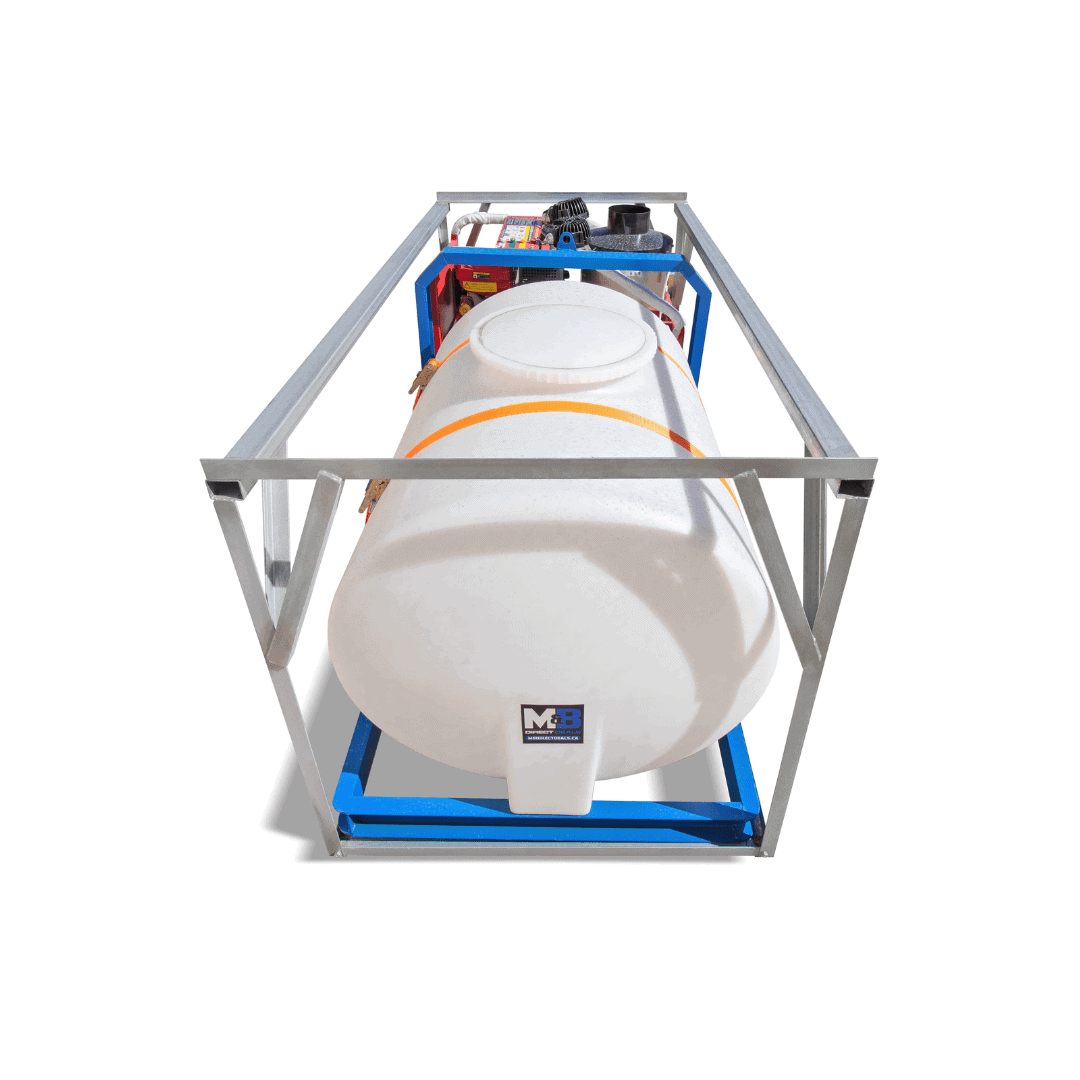 M&B | 4000 PSI Self Contained Hot Water Pressure Washer - Container Express Services PTY LTD
