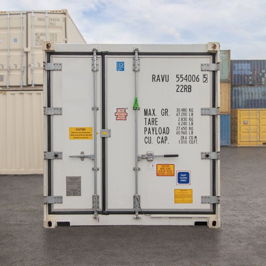 20&rsquo; New (1-trip) Refrigerated Container (Working Reefer) - Container Express Services PTY LTD