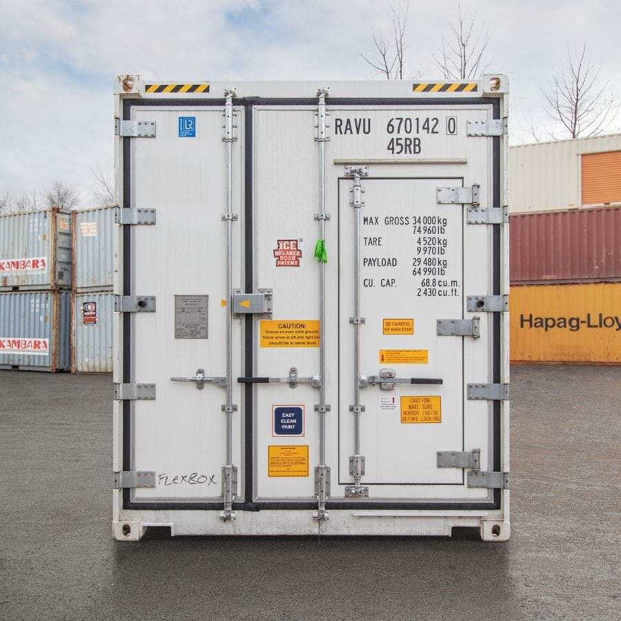40&rsquo;HC New (1-trip) Refrigerated Container (Working Reefer) - Container Express Services PTY LTD