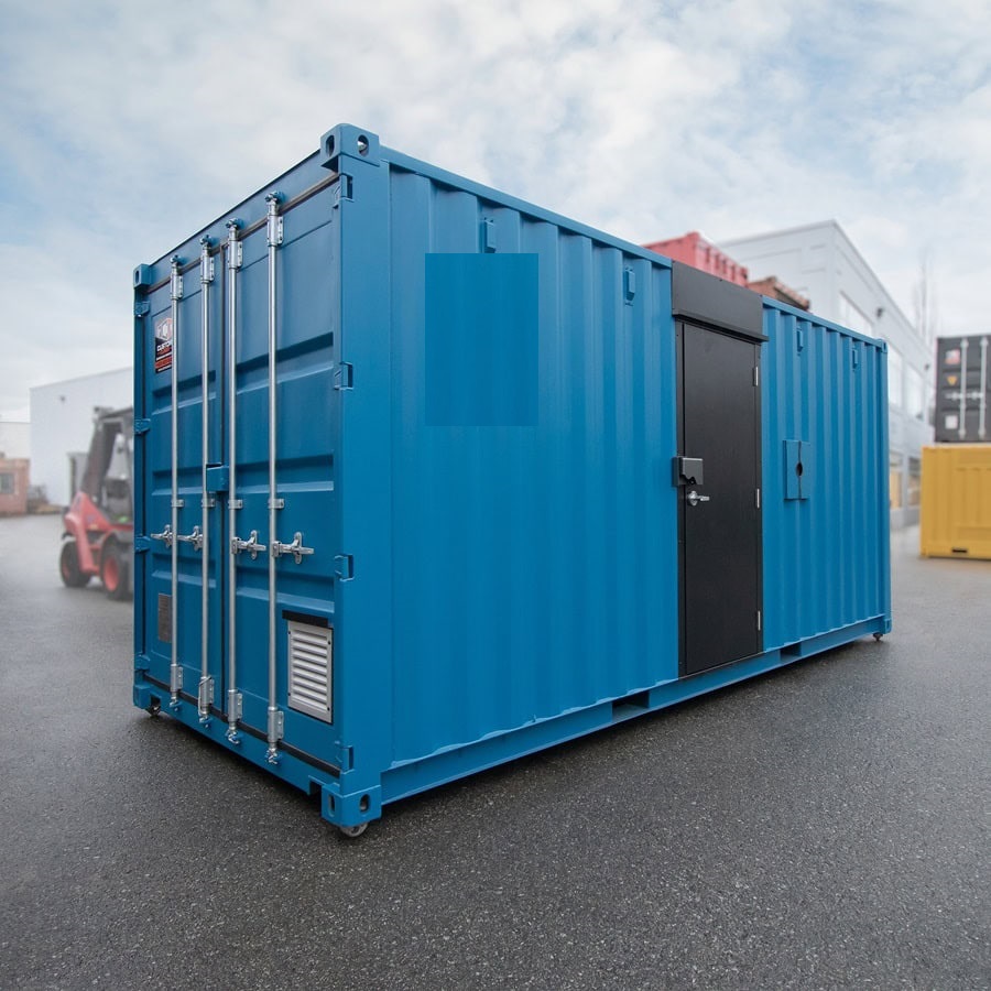 Shipyard Machinery Enclosure - Container Express Services PTY LTD