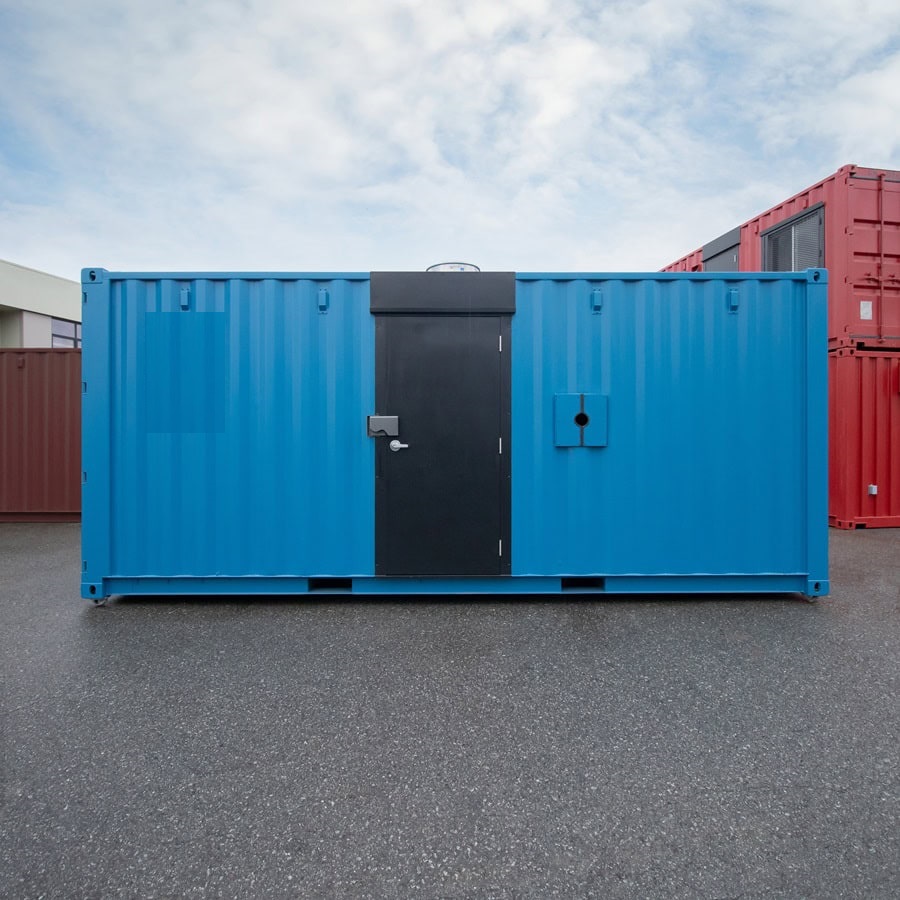 Shipyard Machinery Enclosure - Container Express Services PTY LTD