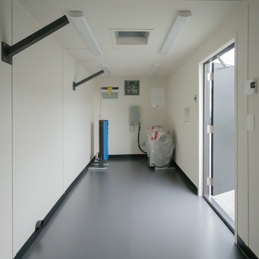 Shipyard Machinery Enclosure - Container Express Services PTY LTD