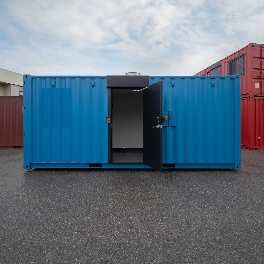 Shipyard Machinery Enclosure - Container Express Services PTY LTD