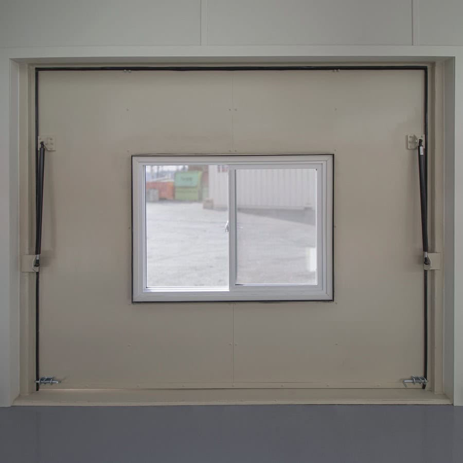 40&rsquo; Art Studio w/Flip up Doors - Container Express Services PTY LTD