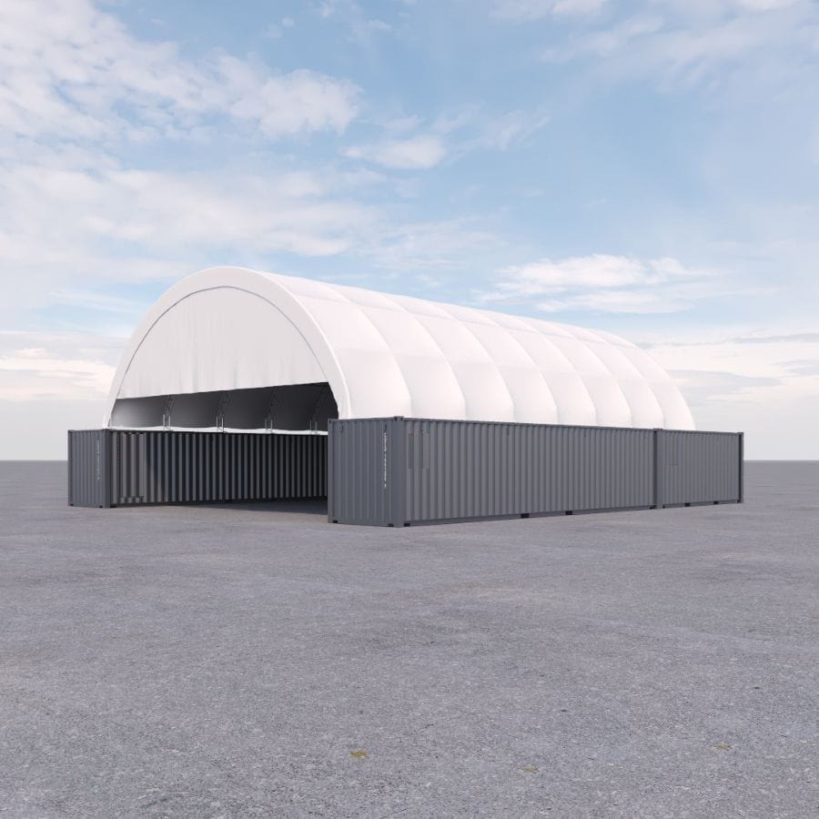 40&rsquo; x 60&rsquo; Container Shelter - Container Express Services PTY LTD