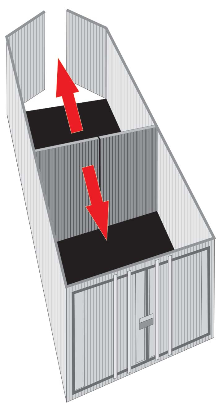 INSTA Divider Wall - Container Express Services PTY LTD