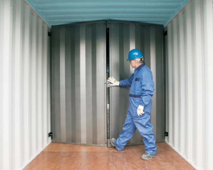 INSTA Divider Wall - Container Express Services PTY LTD