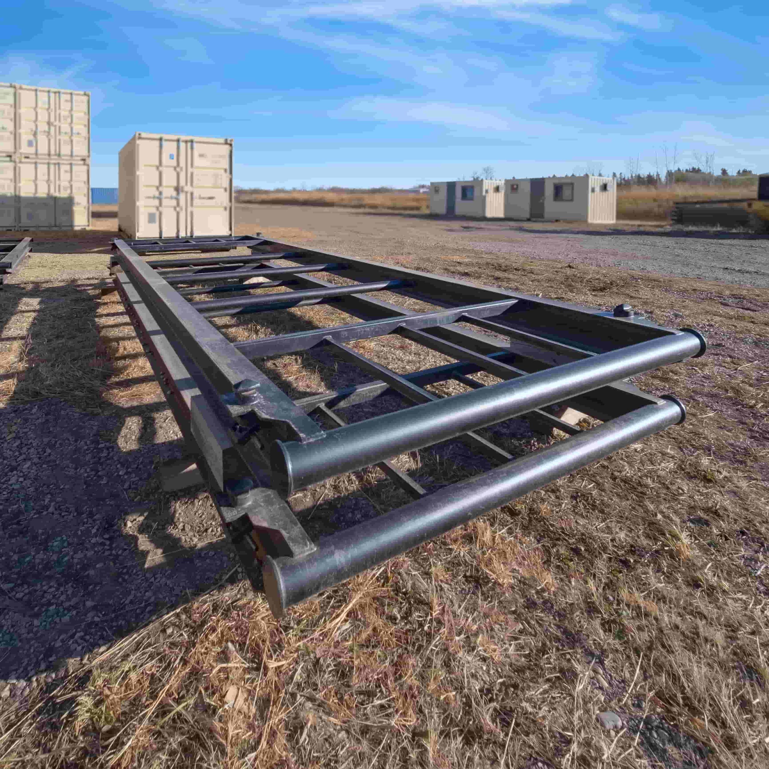 20&rsquo; Container skid w/ twist locks &ldquo;Non-Grated&rdquo; - Container Express Services PTY LTD
