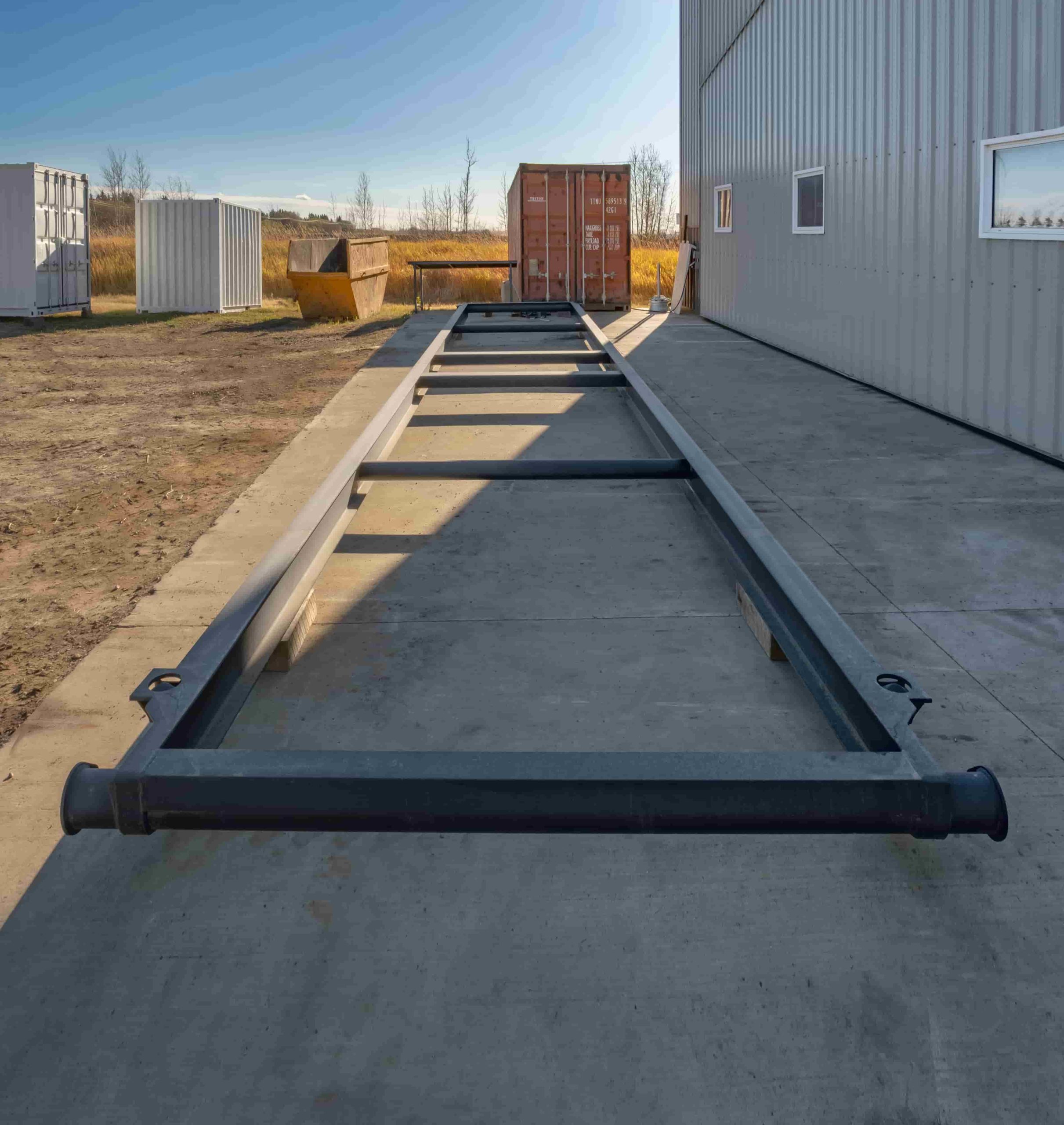 40&rsquo; Container skid w/ twist lock &ldquo;Non Grated&rdquo; - Container Express Services PTY LTD