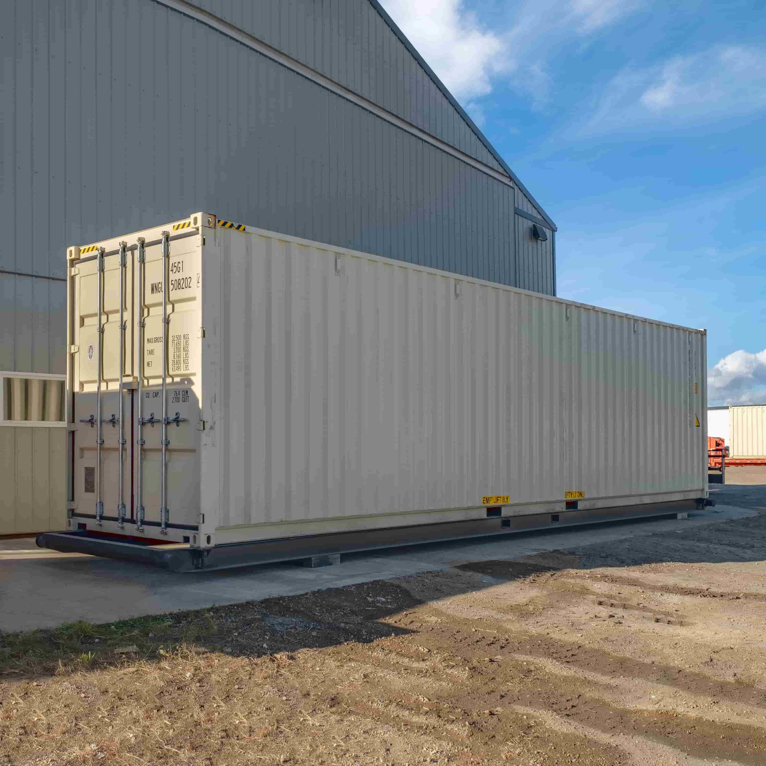 40&rsquo; Container skid w/ twist lock &ldquo;Non Grated&rdquo; - Container Express Services PTY LTD