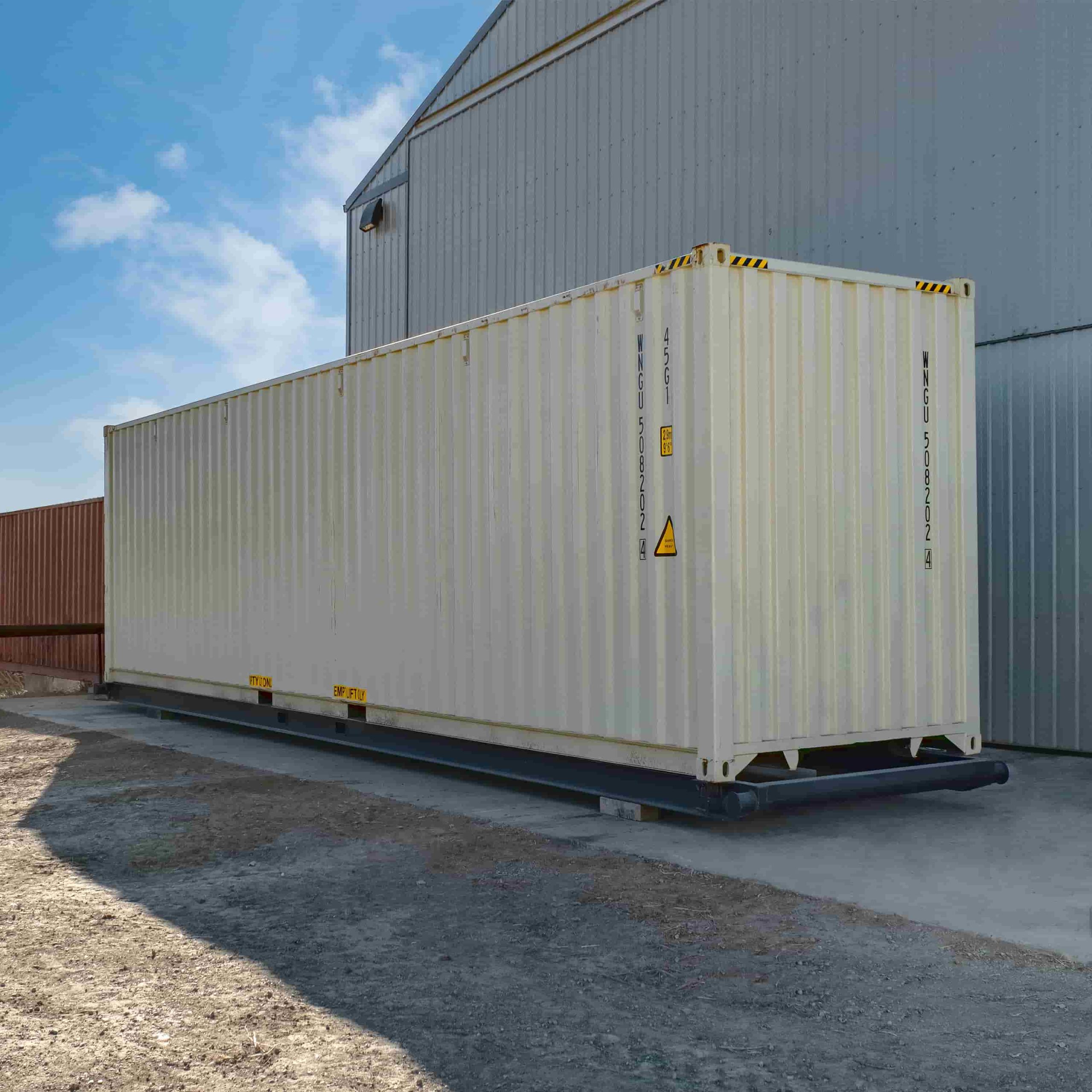 40&rsquo; Container skid w/ twist lock &ldquo;Non Grated&rdquo; - Container Express Services PTY LTD