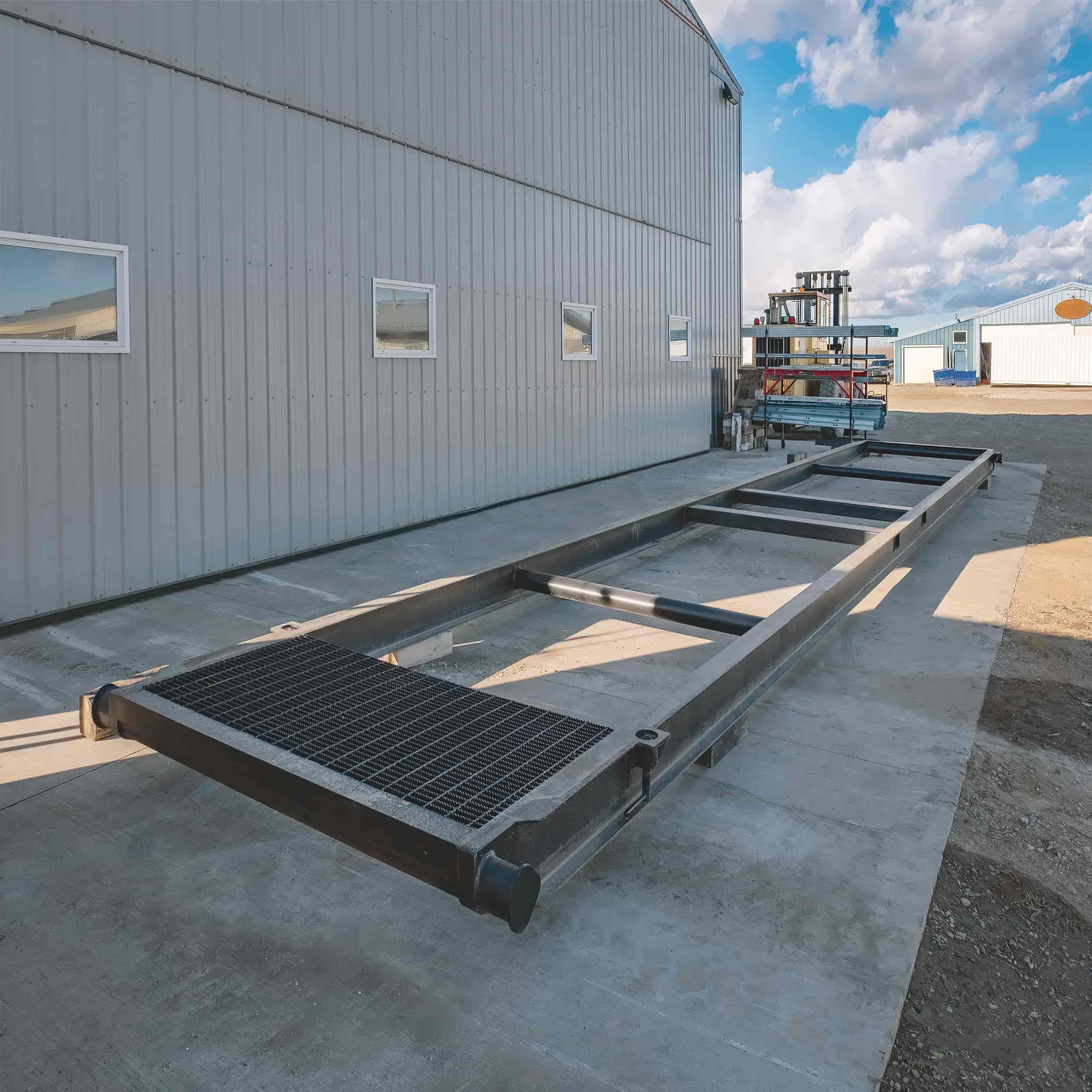 40&rsquo; Container skid w/ twist lock &ldquo;Grated&rdquo; - Container Express Services PTY LTD