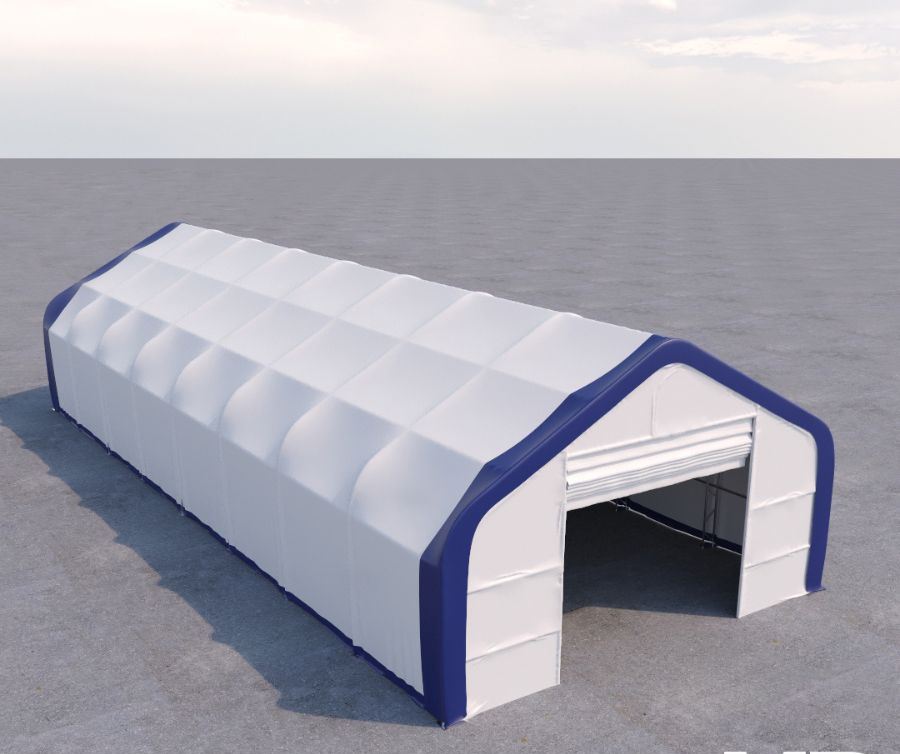 Dual Truss Storage Shelter (30&prime; x 80&prime; x 20&prime;) - Container Express Services PTY LTD