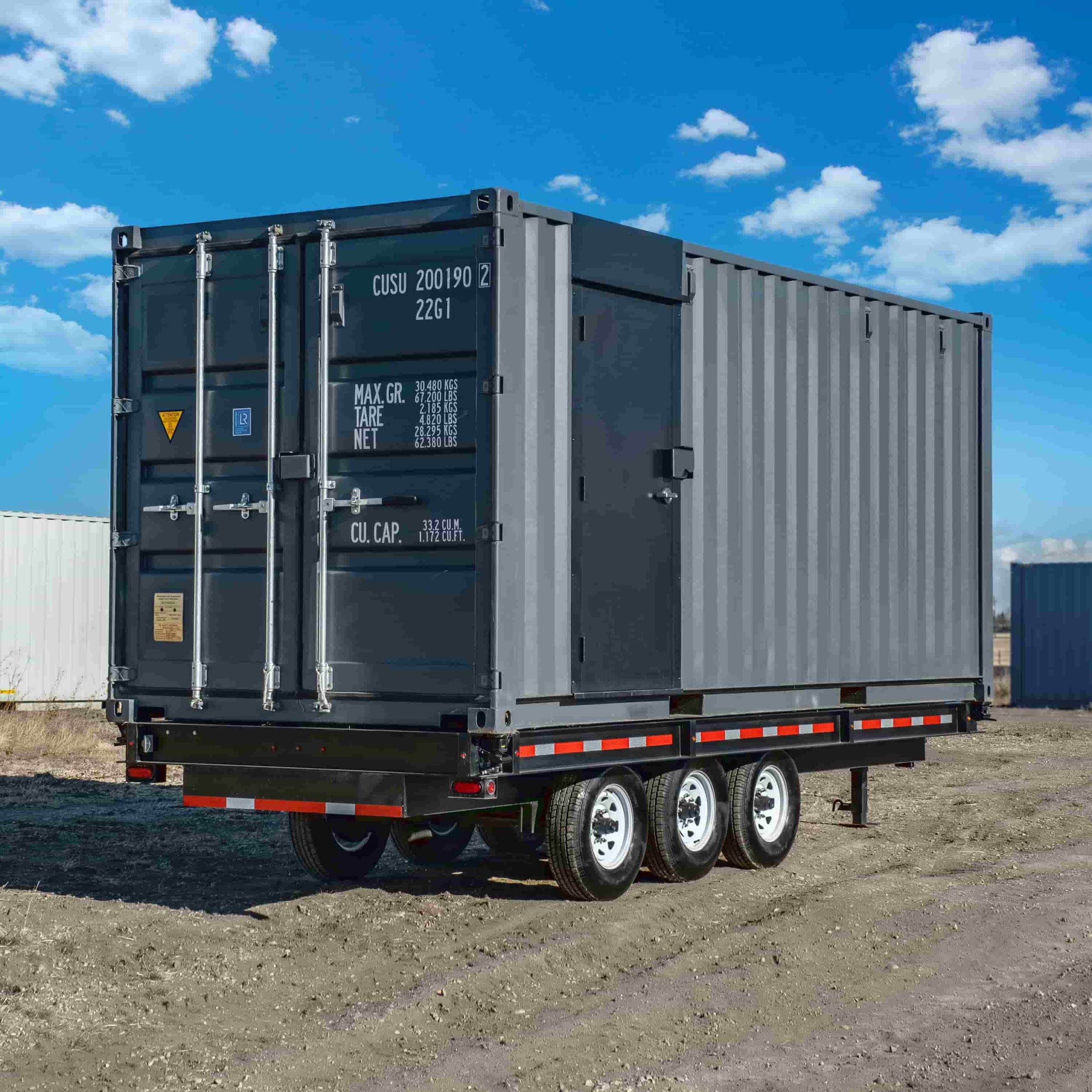 20&rsquo; Bumper Pull Container Chassis - Container Express Services PTY LTD