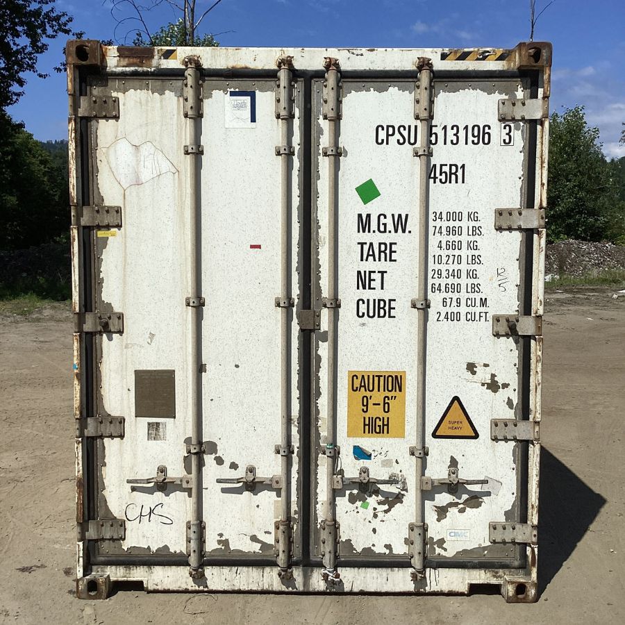 40&rsquo;HC Non-Working Reefer (DMG) - Container Express Services PTY LTD