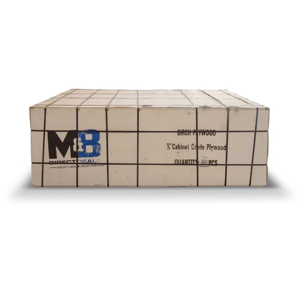 M&B | 1/2&rdquo; Cabinet Grade Birch Plywood - Container Express Services PTY LTD