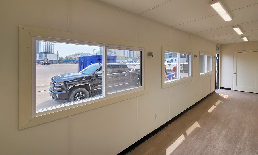 40&rsquo;HC VIP Area with Patio for the Oilers - Container Express Services PTY LTD