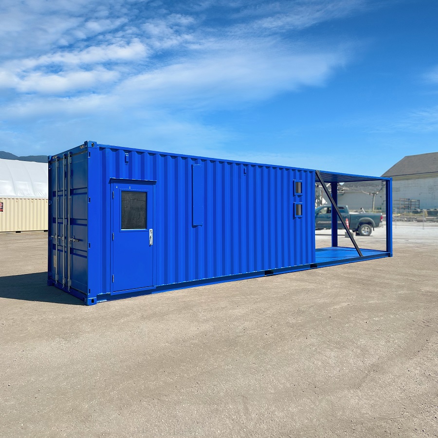 40&rsquo; Custom Equipment Enclosure - Container Express Services PTY LTD