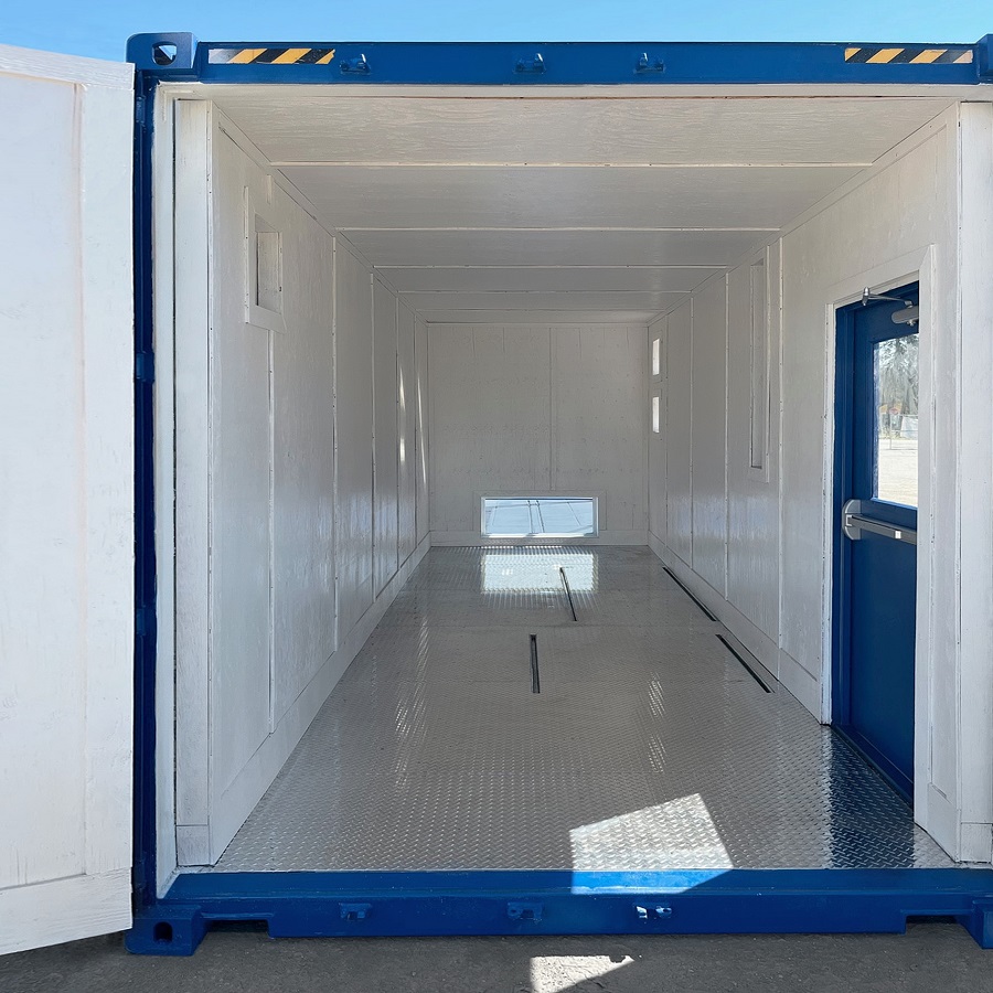 40&rsquo; Custom Equipment Enclosure - Container Express Services PTY LTD