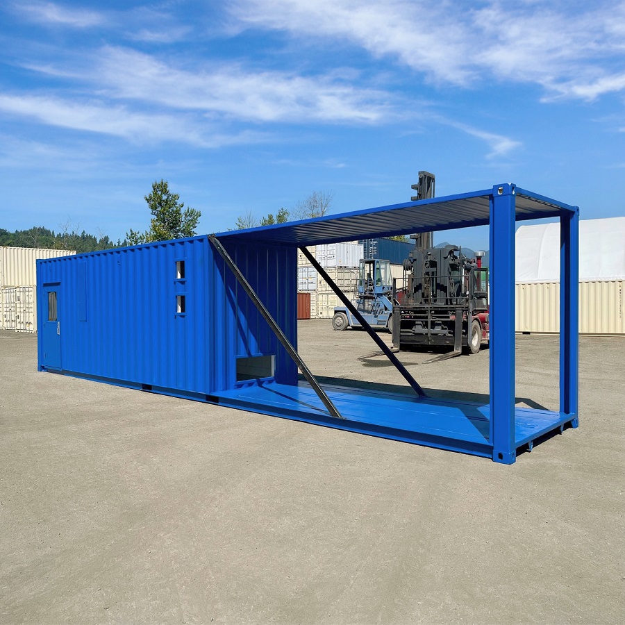 40&rsquo; Custom Equipment Enclosure - Container Express Services PTY LTD