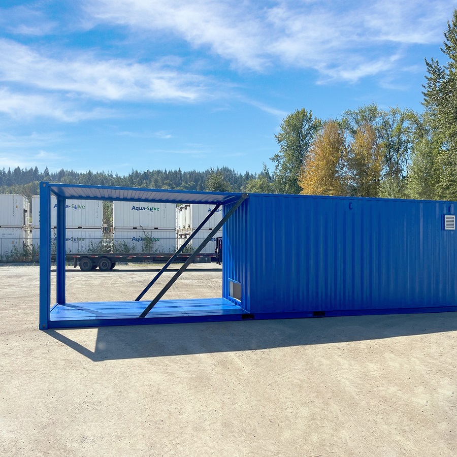 40&rsquo; Custom Equipment Enclosure - Container Express Services PTY LTD