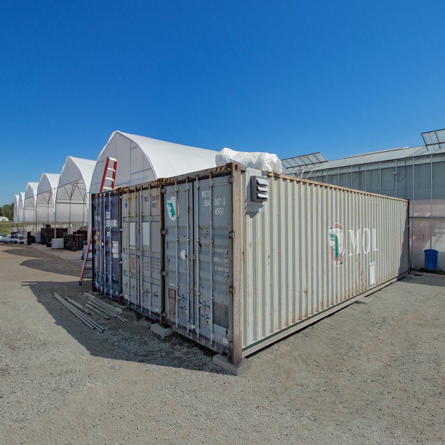 Custom Storage & Processing units for an Organics Company - Container Express Services PTY LTD