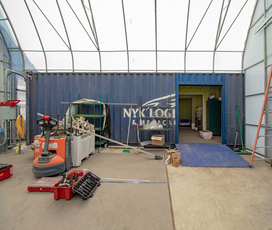 Custom Storage & Processing units for an Organics Company - Container Express Services PTY LTD