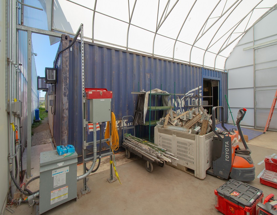 Custom Storage & Processing units for an Organics Company - Container Express Services PTY LTD