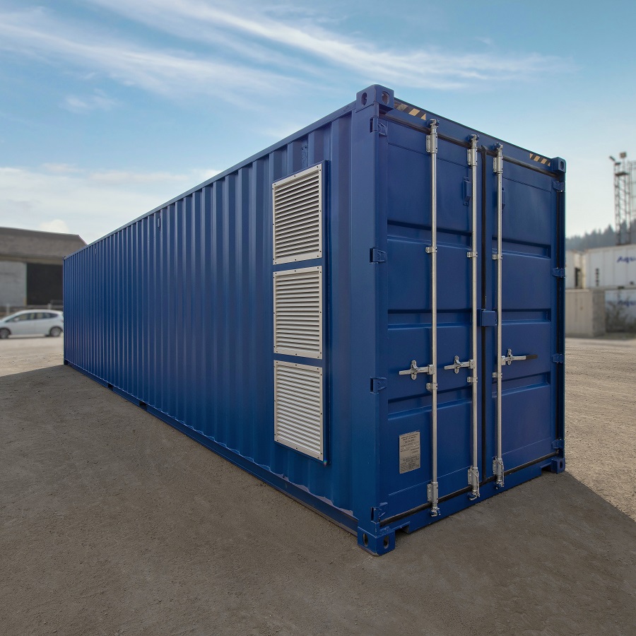 40&rsquo; Custom Equipment Housing Unit - Container Express Services PTY LTD