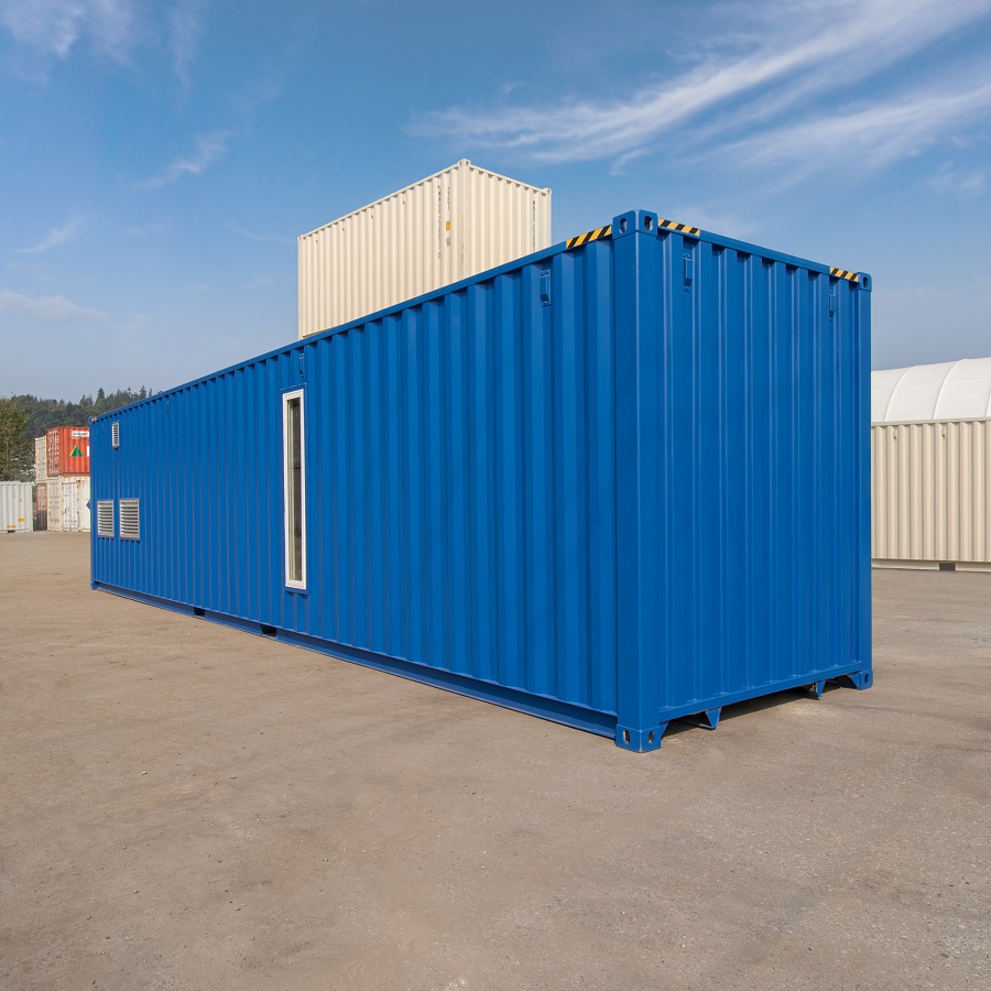 40&rsquo; Custom Equipment Housing Unit - Container Express Services PTY LTD