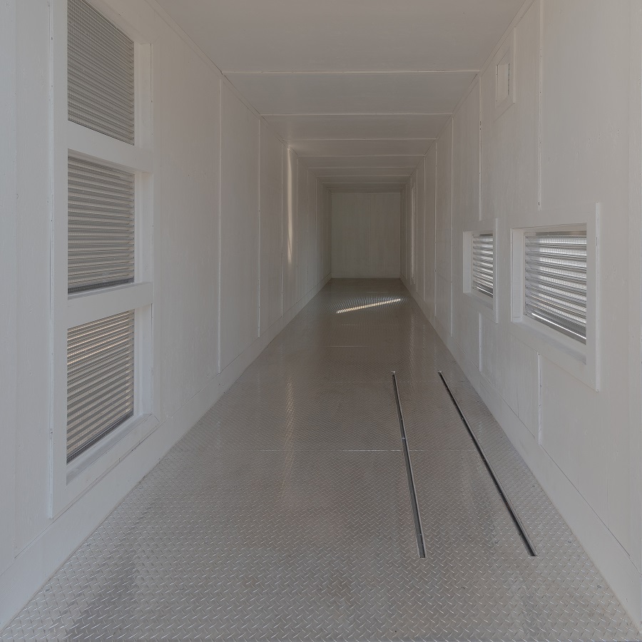 40&rsquo; Custom Equipment Housing Unit - Container Express Services PTY LTD