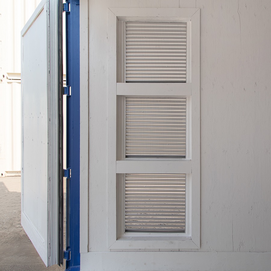 40&rsquo; Custom Equipment Housing Unit - Container Express Services PTY LTD