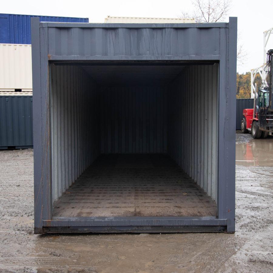 25&prime; Cut-Down Shipping Container w/Roll-Up Door - Container Express Services PTY LTD